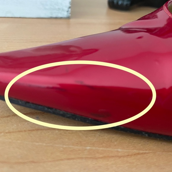 👠Stuart Weitzman Cherry Red Patent Pumps👠 - Picture 11 of 12